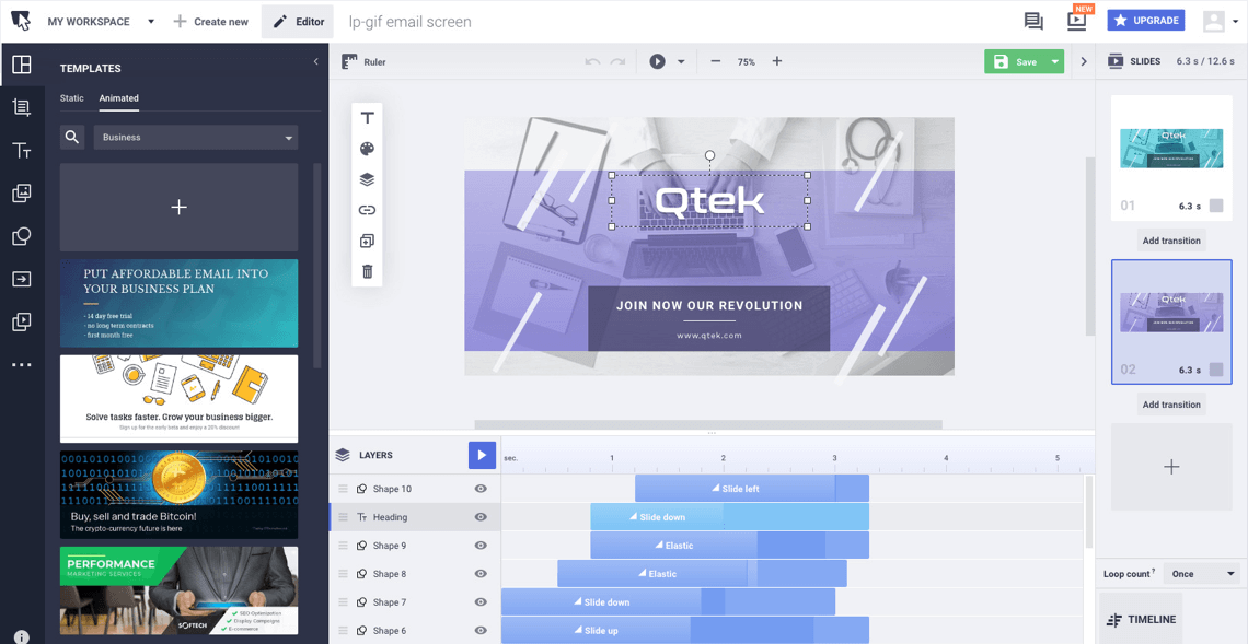 HTML5 animations