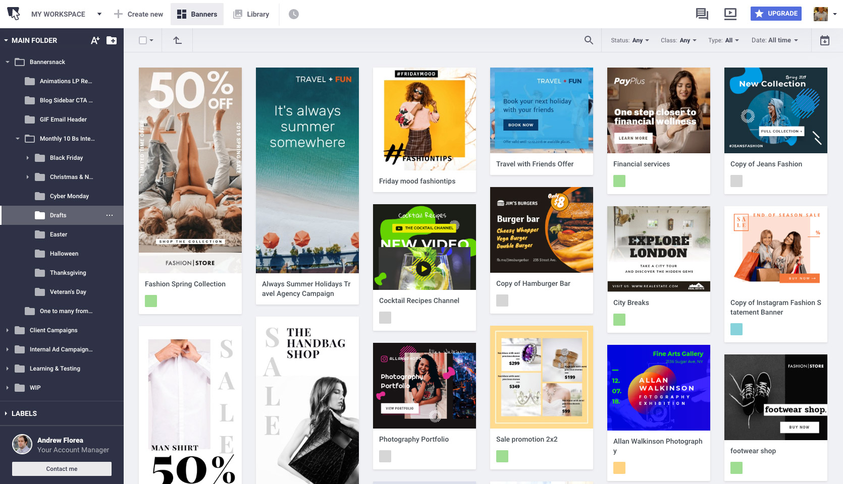 Digital banner design tool