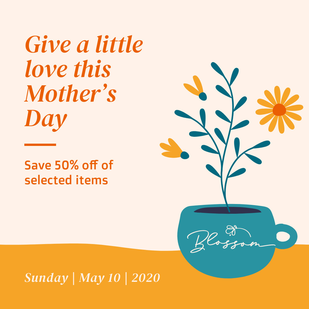 Mother's Day Give a Little Love 1080x1080 template