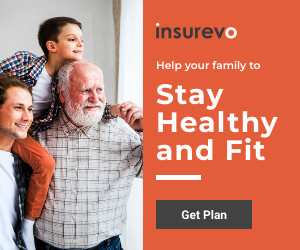 Healthy and Fit Family Insurance 300x250 template