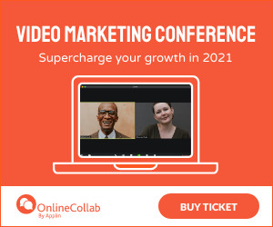 Video Marketing Supercharge Conference 300x250 template