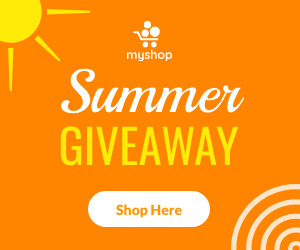 Orange Myshop Summer Giveaway 300x250 template