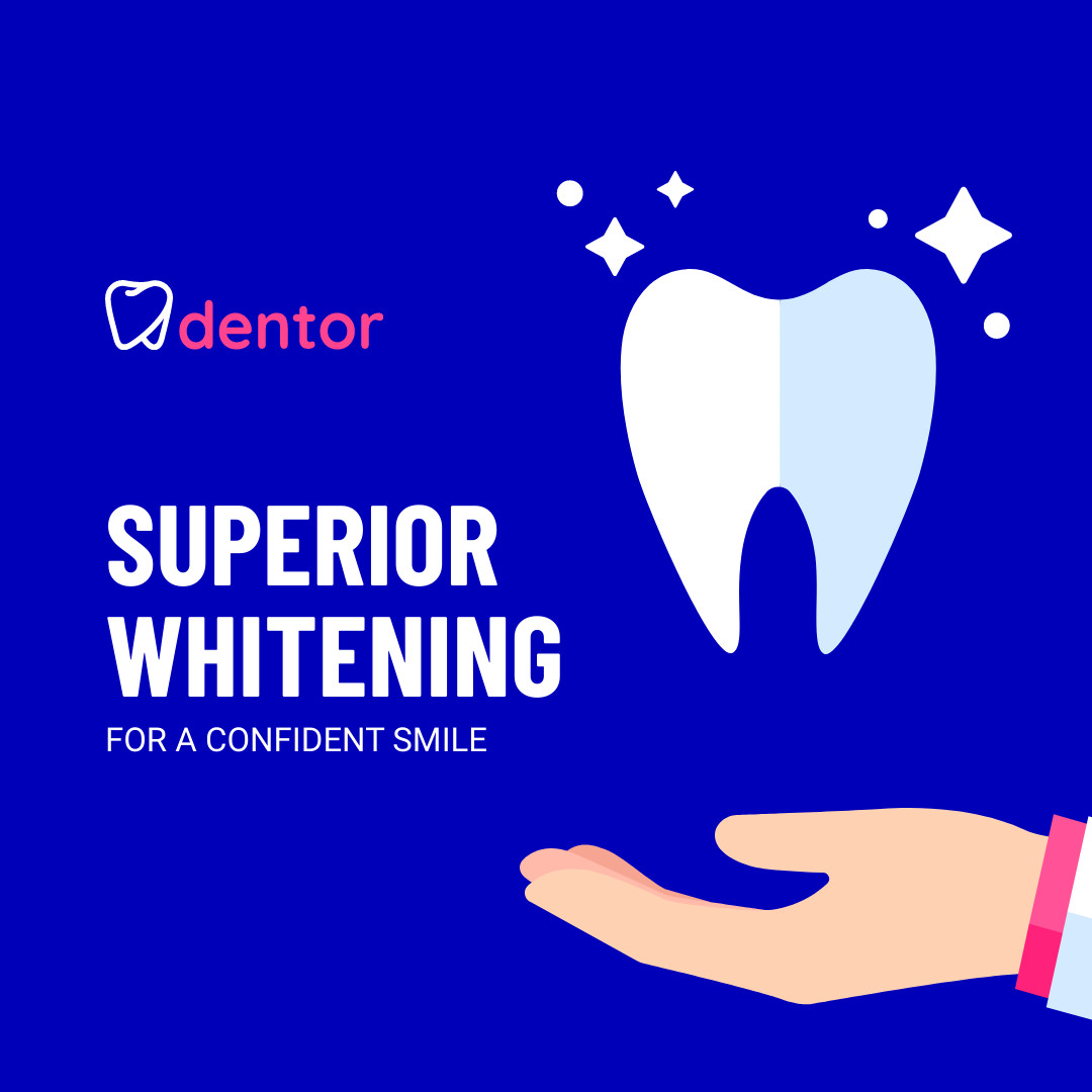 Superior Whitening for a Confident Smile 1080x1080 template