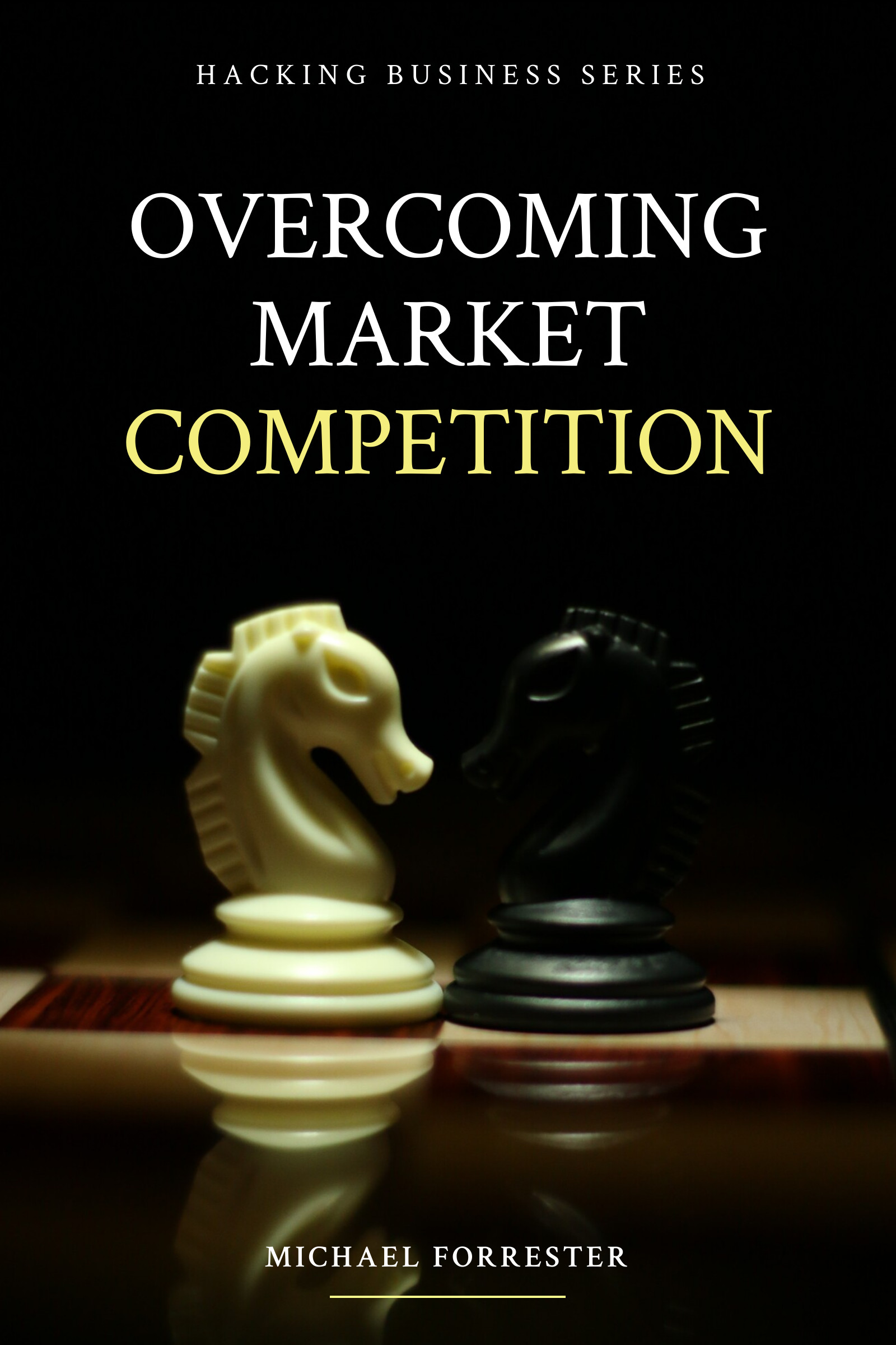 Overcoming Market Competition – Book Cover Template 1600x2400 template