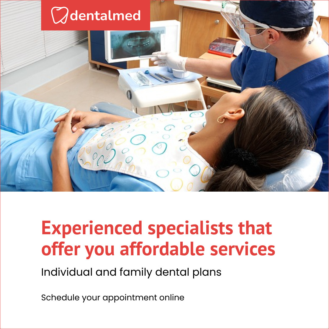 Affordable Dental Service Plans 1080x1080 template