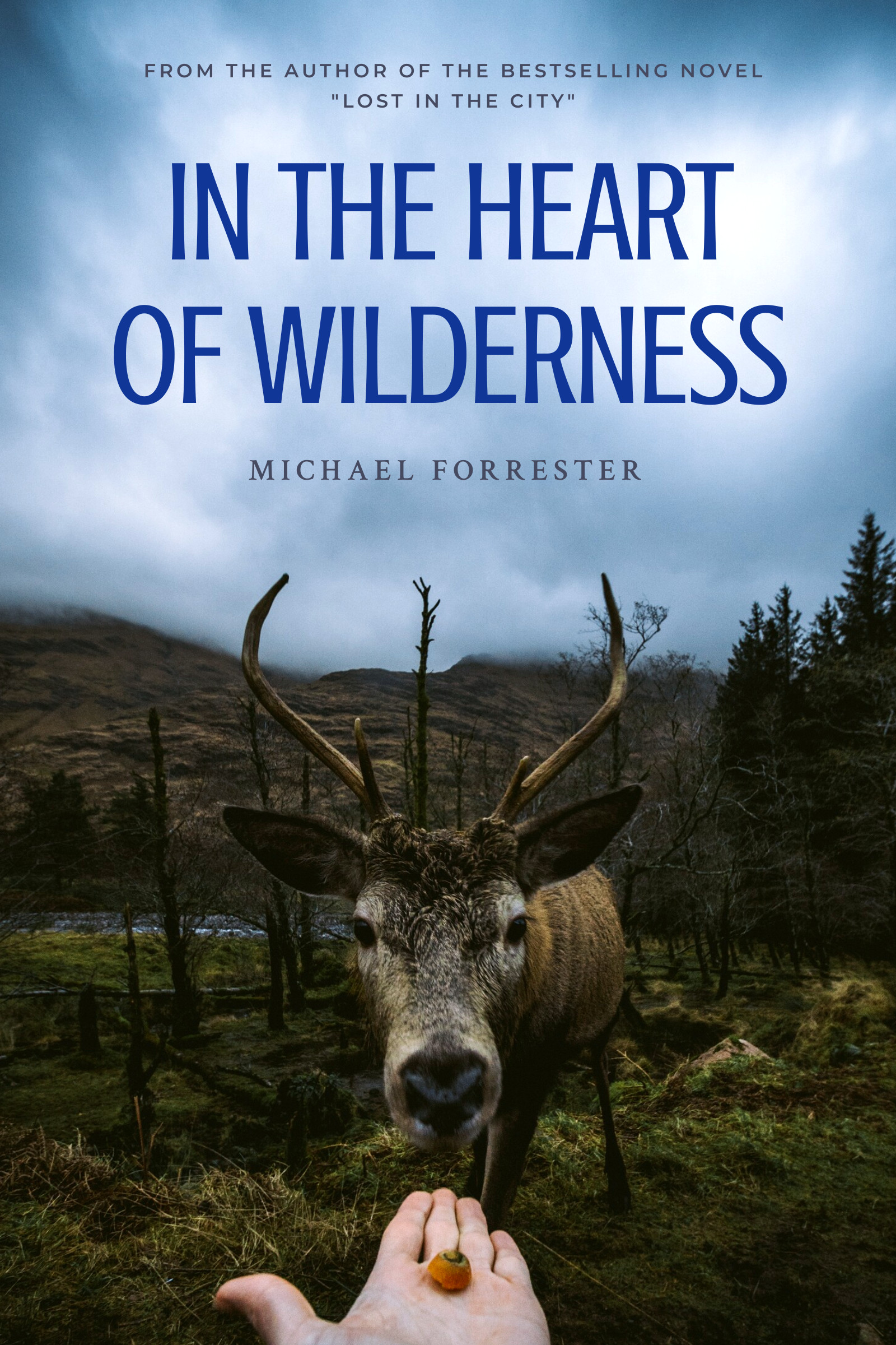 In the Heart of Wilderness – Book Cover Template 1600x2400 template