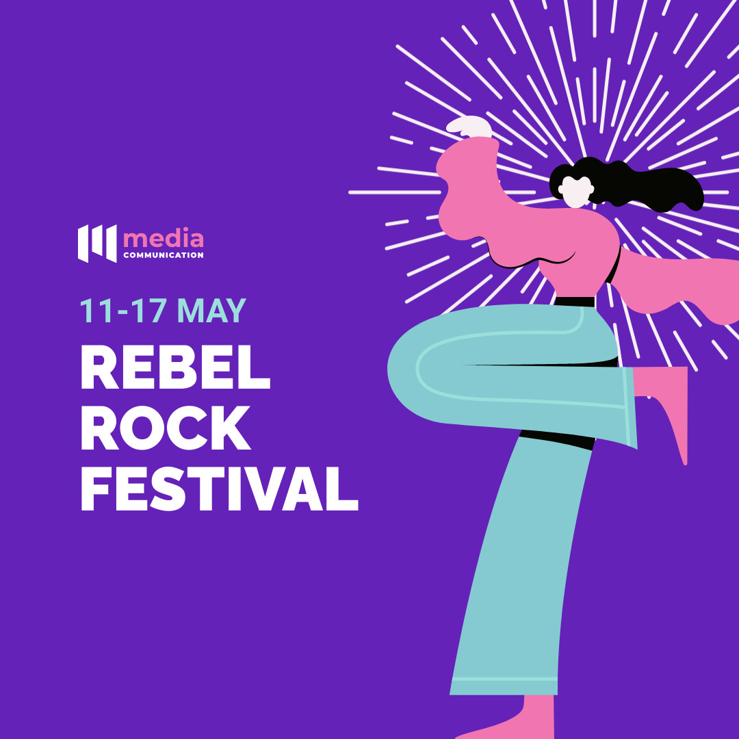 Rebel Rock Music Festival  1080x1080 template