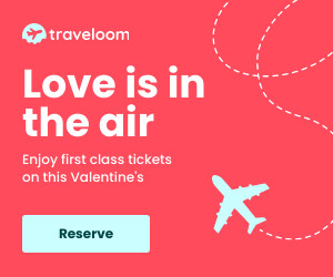 Love Is In The Air Valentine's Day 300x250 template
