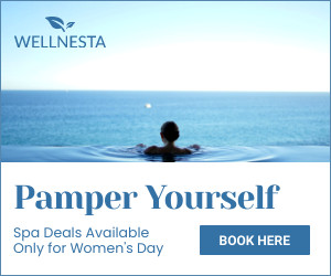 Wellness Pamper On Women's Day 300x250 template