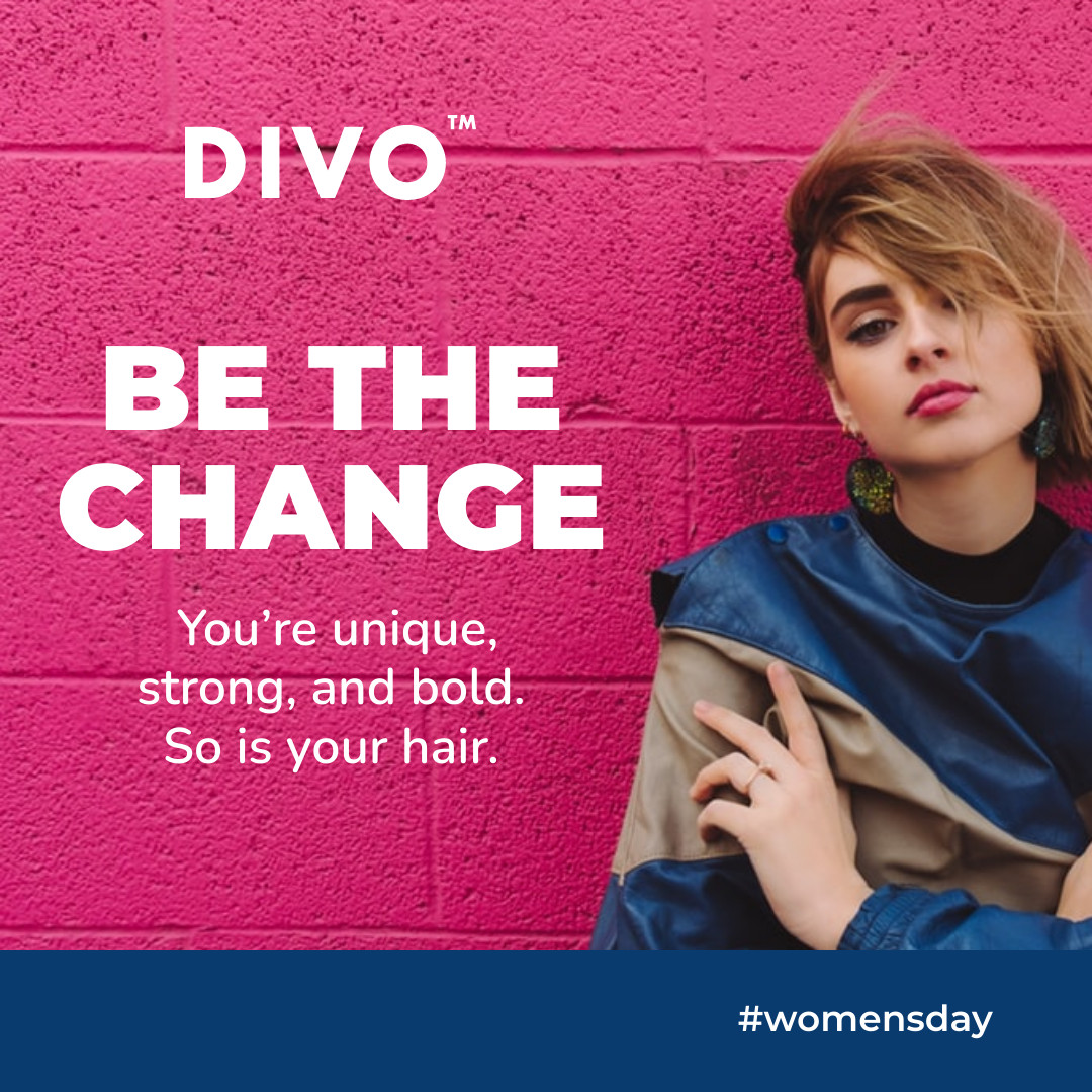 Woman's Day Be the Change 1080x1080 template