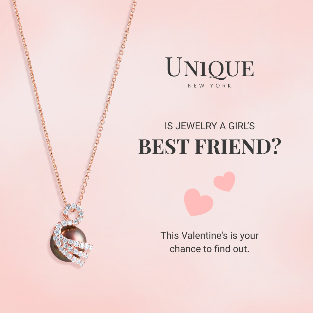 Jewelry Best Friend on Valentine's Day 1080x1080 template preview
