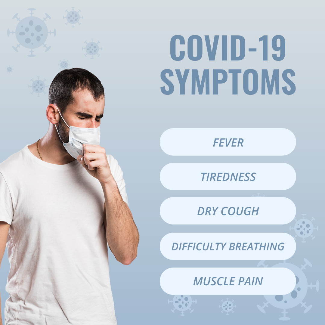 Covid19 Main Symptoms Light Blue 1080x1080 template