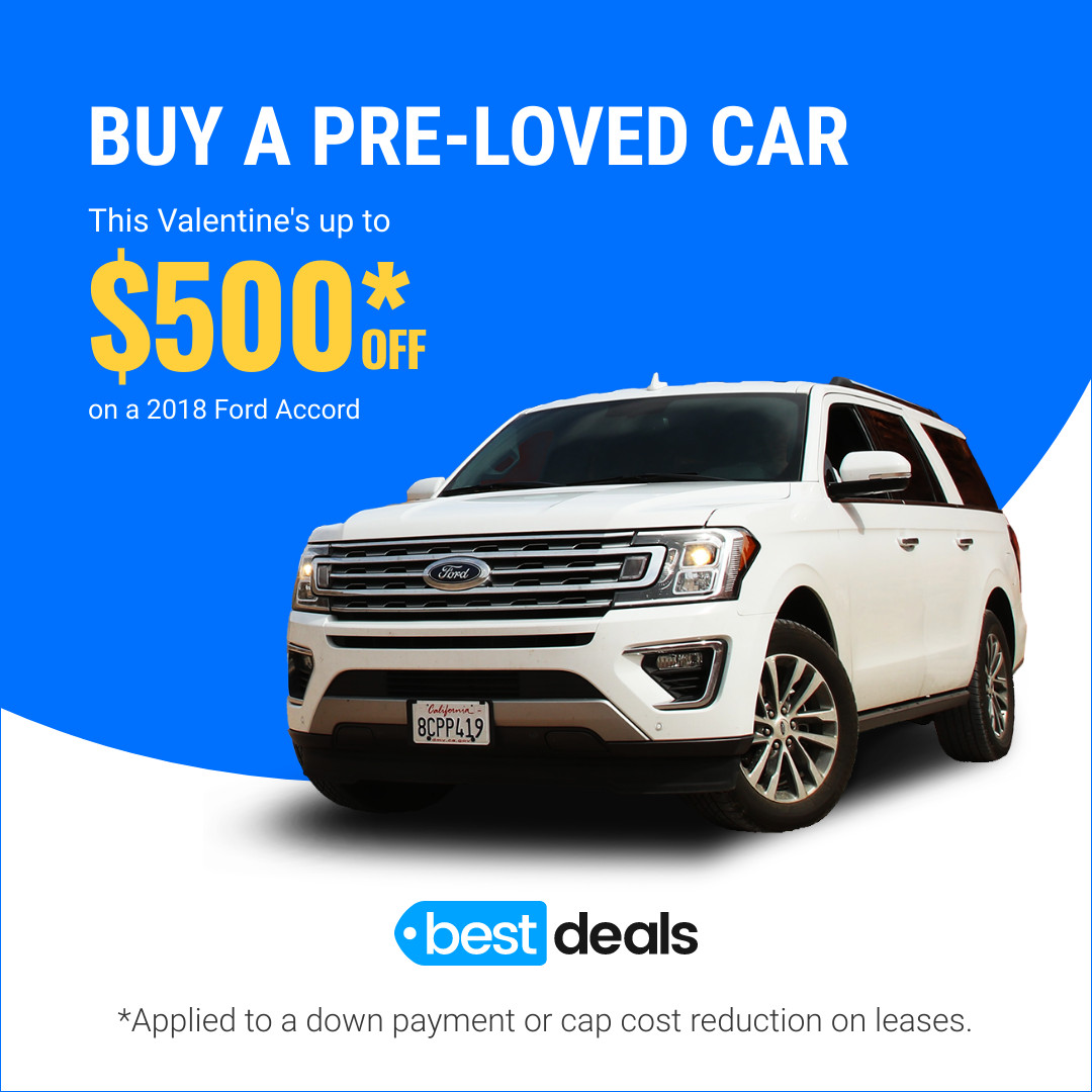 Buy A Pre-loved Car This Valentine's Day  1080x1080 template