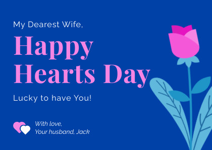 Happy Valentine's Hearts Day 420x298 template