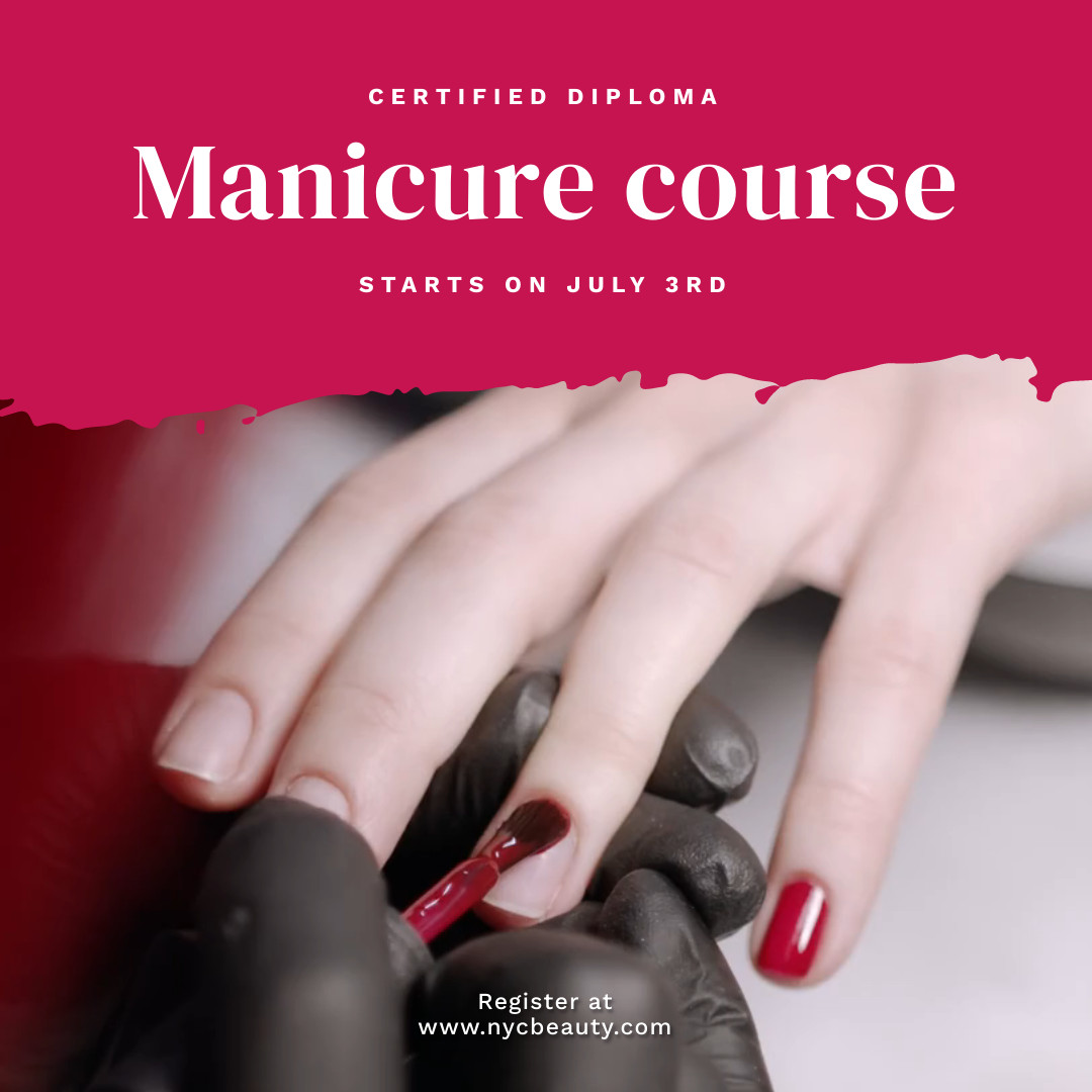 Certified Manicure Beauty Course Video 1080x1080 template