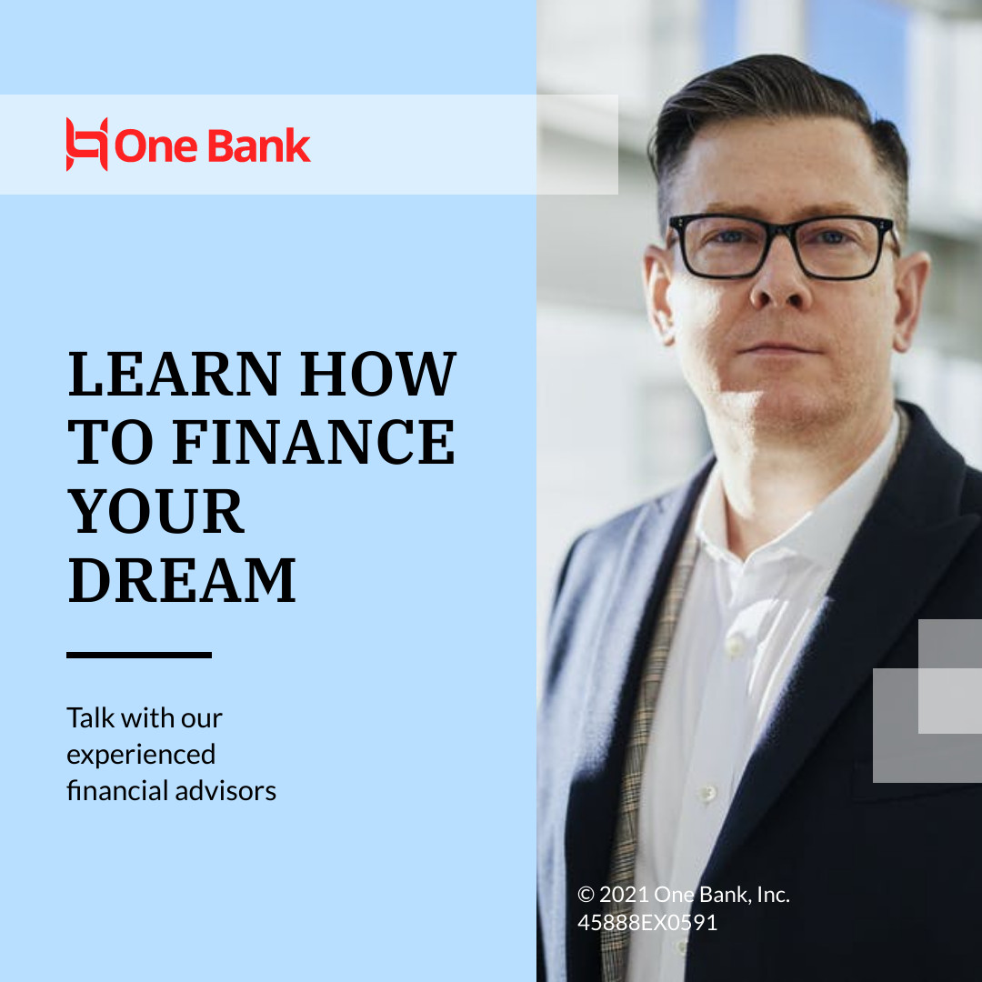 Finance Your Dream Bank Offer 1080x1080 template