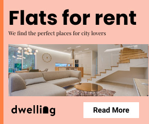 Pink Dwelling Flats for Rent 300x250 template