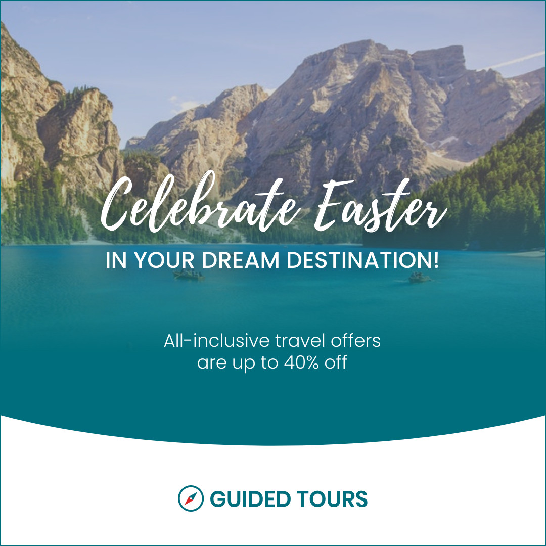 Celebrate Easter Dream Destination 1080x1080 template