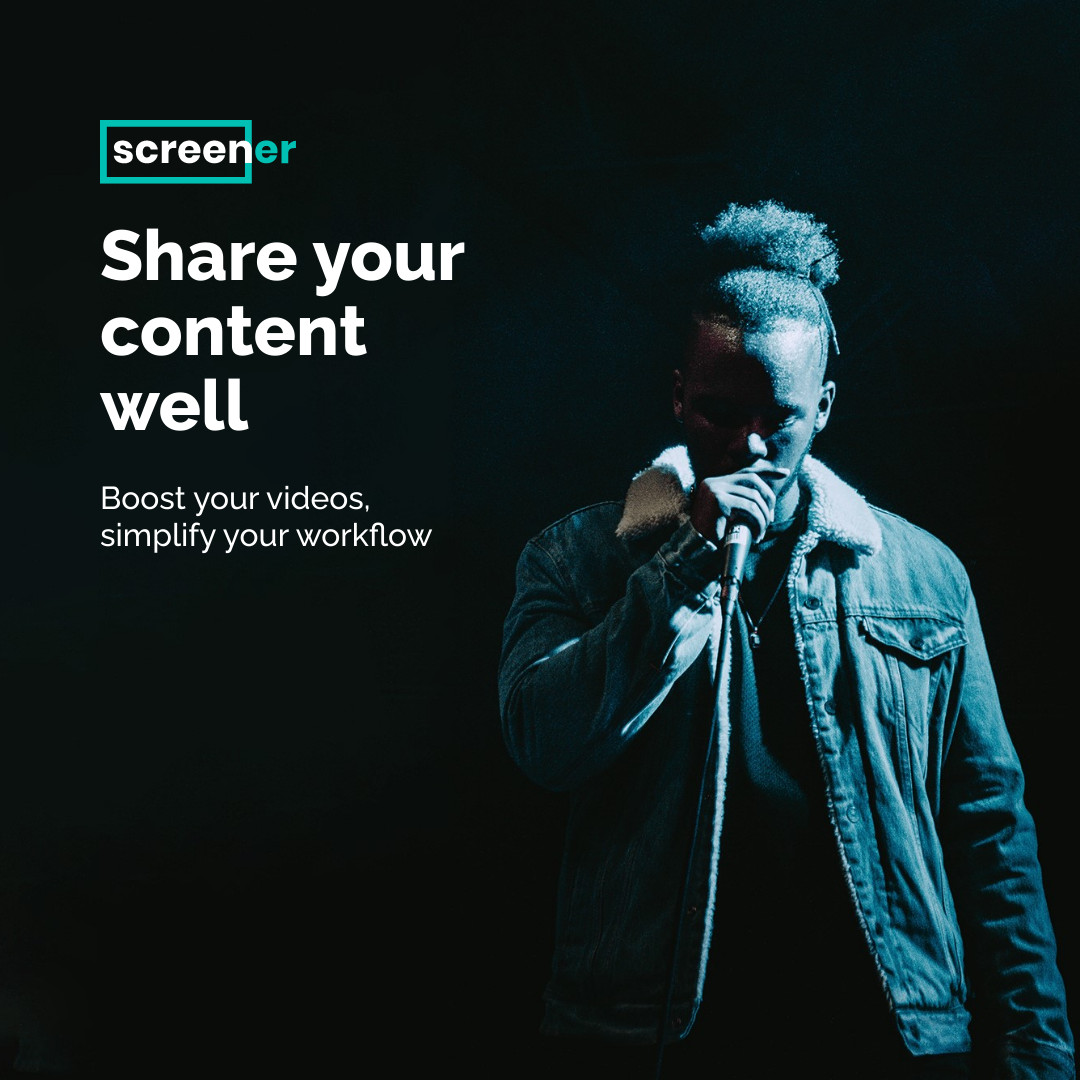 Boost Your Video Content 1080x1080 template
