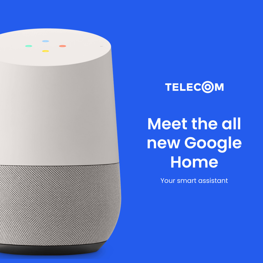 Meet the New Google Home 1080x1080 template