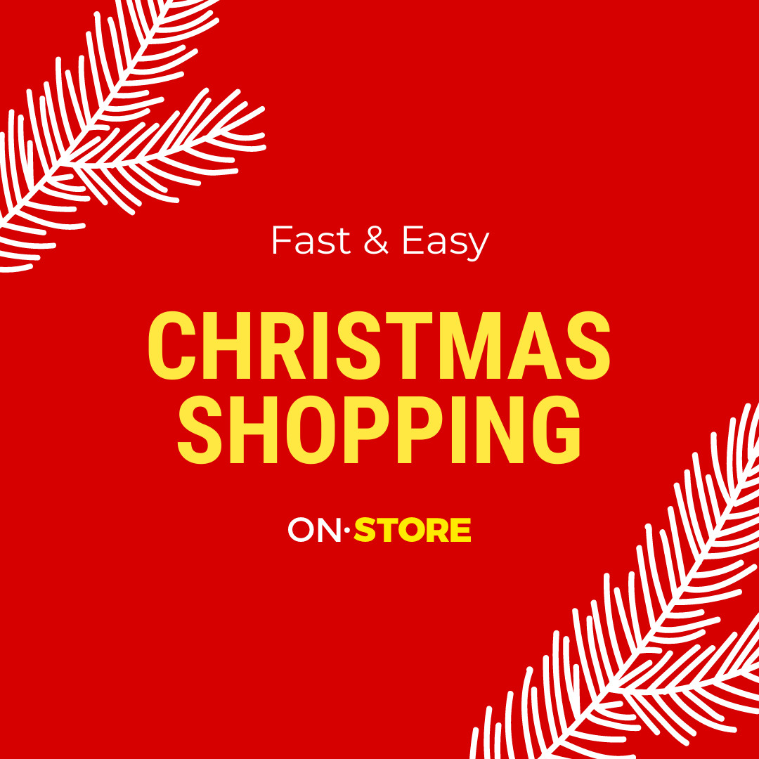 Fast Christmas shopping 1080x1080 template