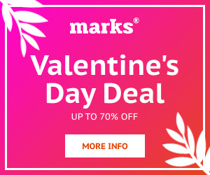 Magenta Valentine's Day Deal 300x250 template