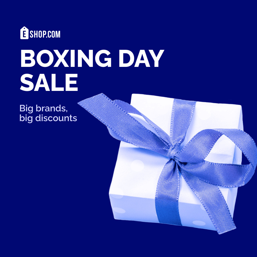 Boxing Day Big Brands Sale 1080x1080 template