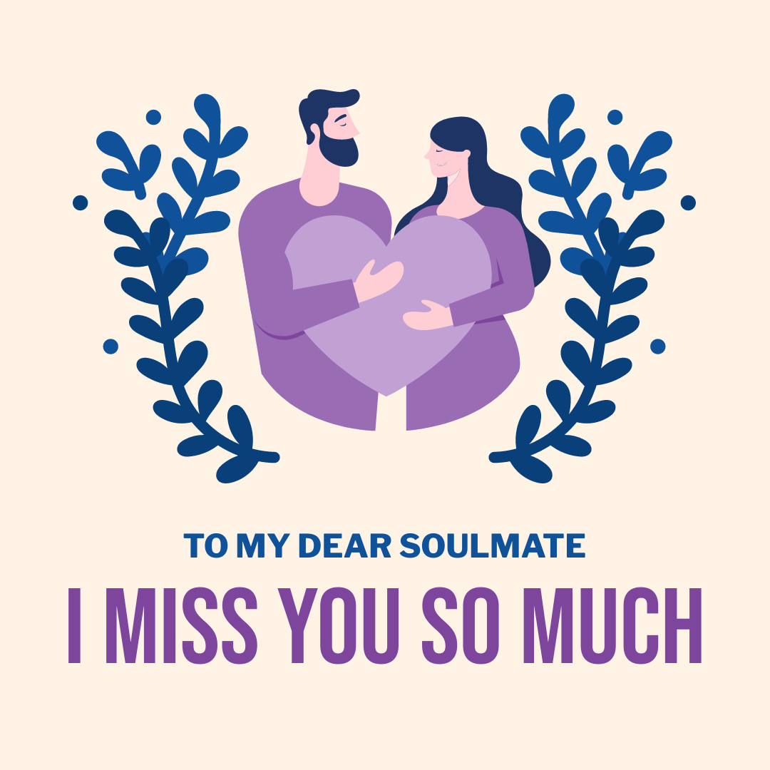 Soulmate Miss Valentine's Day 1080x1080 template preview