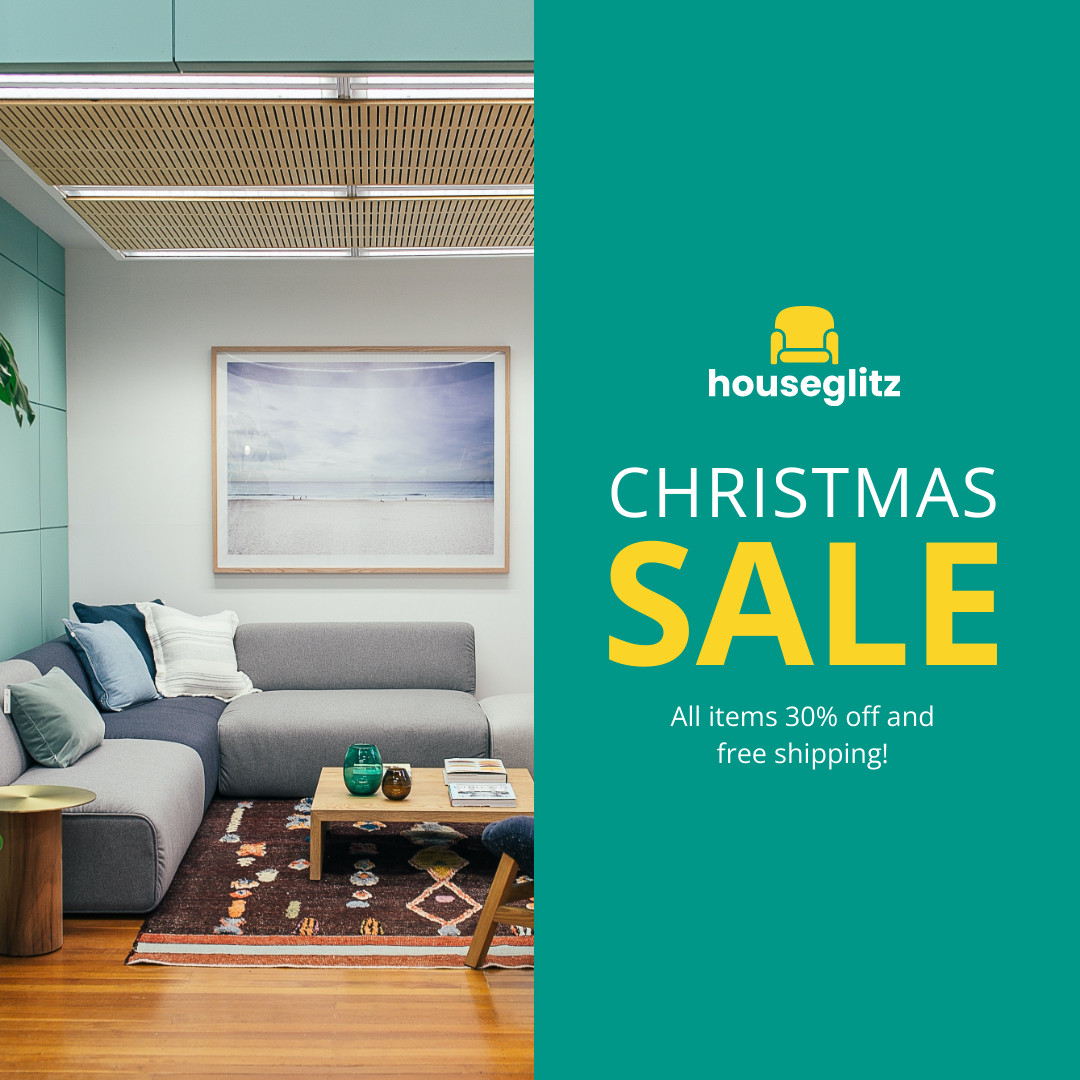 Houseglitz Christmas Sale 1080x1080 template preview