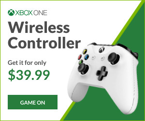 XBOX One Wireless Controller 300x250 template