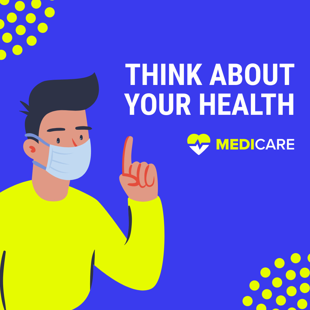 Medicare Think About Your Health  1080x1080 template preview