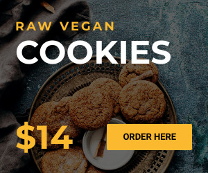 Raw Vegan Cookies 300x250 template