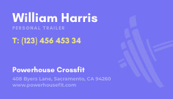 PowerHouse – Business Card Template 252x144 template