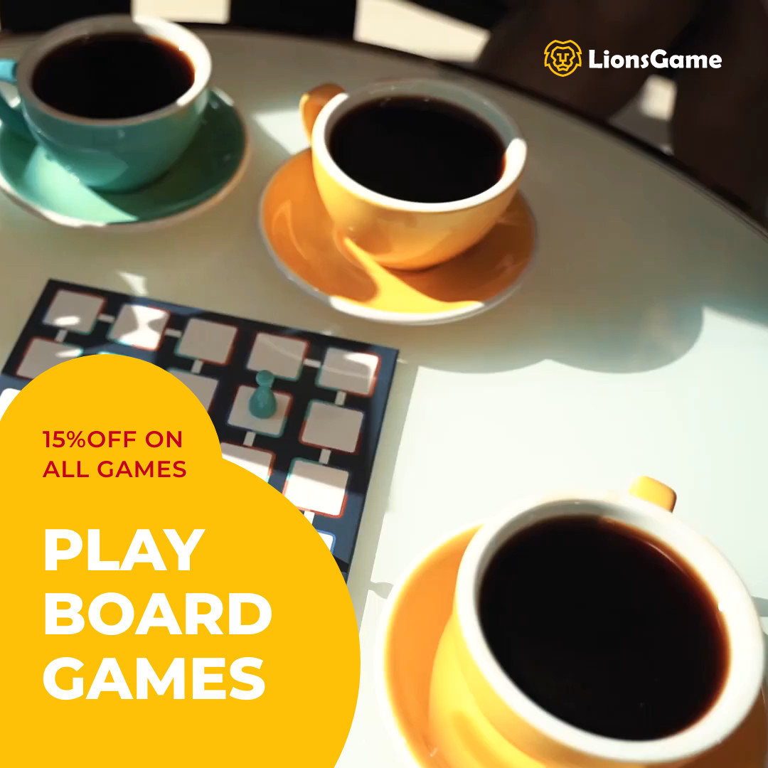 Board Games Deal Video 1080x1080 template