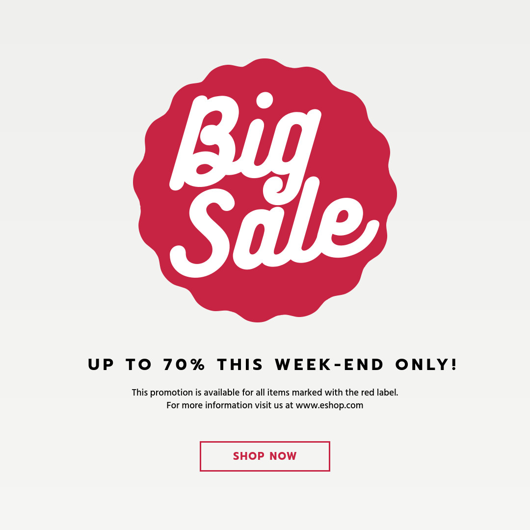 Sales Promotion Ad Template 1080x1080 template