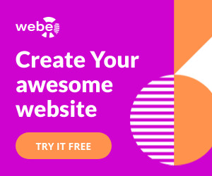 Create Your Awesome Website Offer  300x250 template