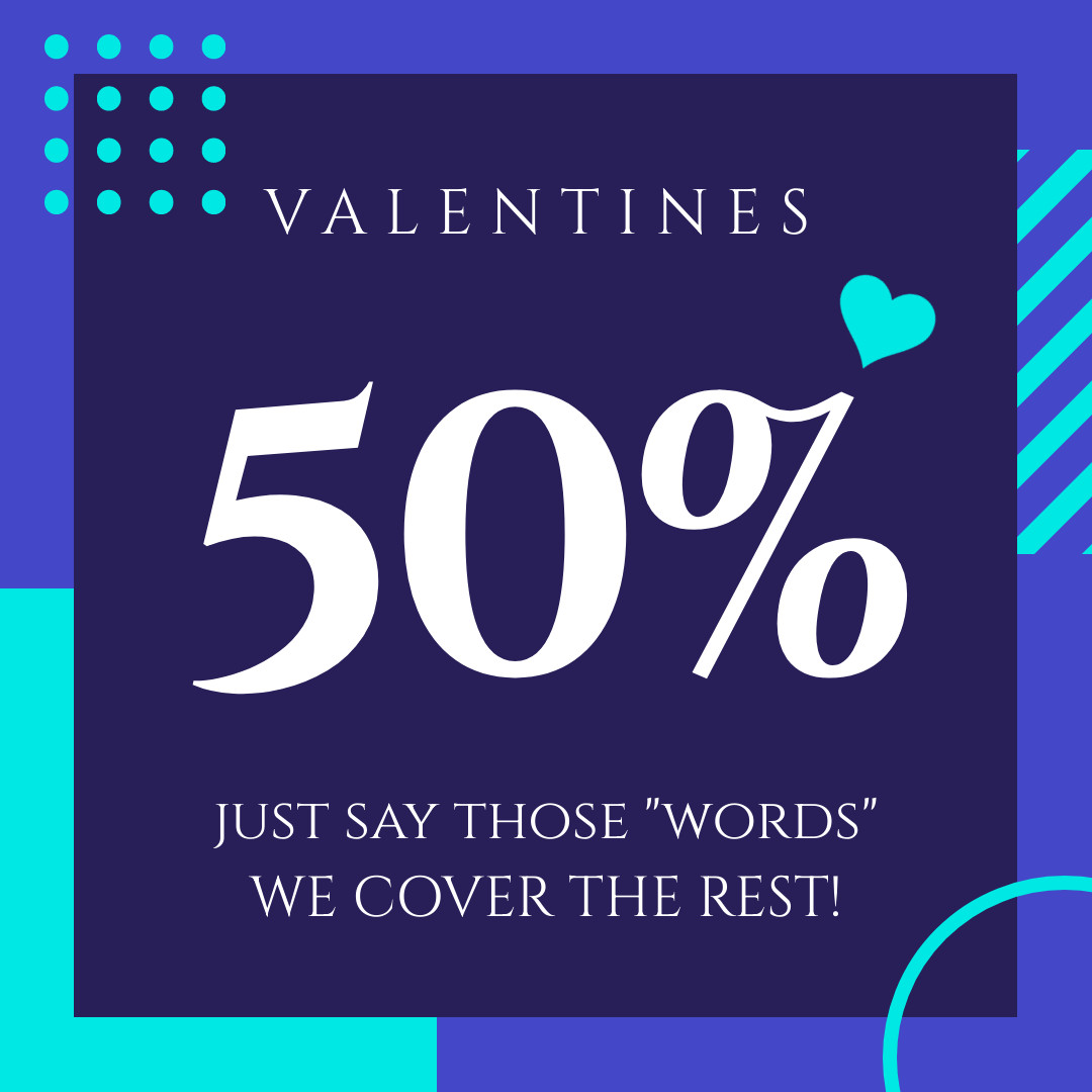 Valentine's Day Say I Love You 1080x1080 template
