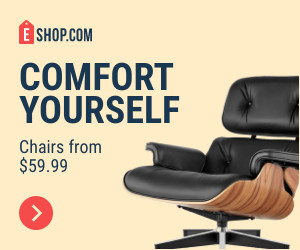 Comfort Yourself Chair Promo 300x250 template