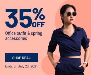Office Outfit and Spring Accessories Deal  300x250 template