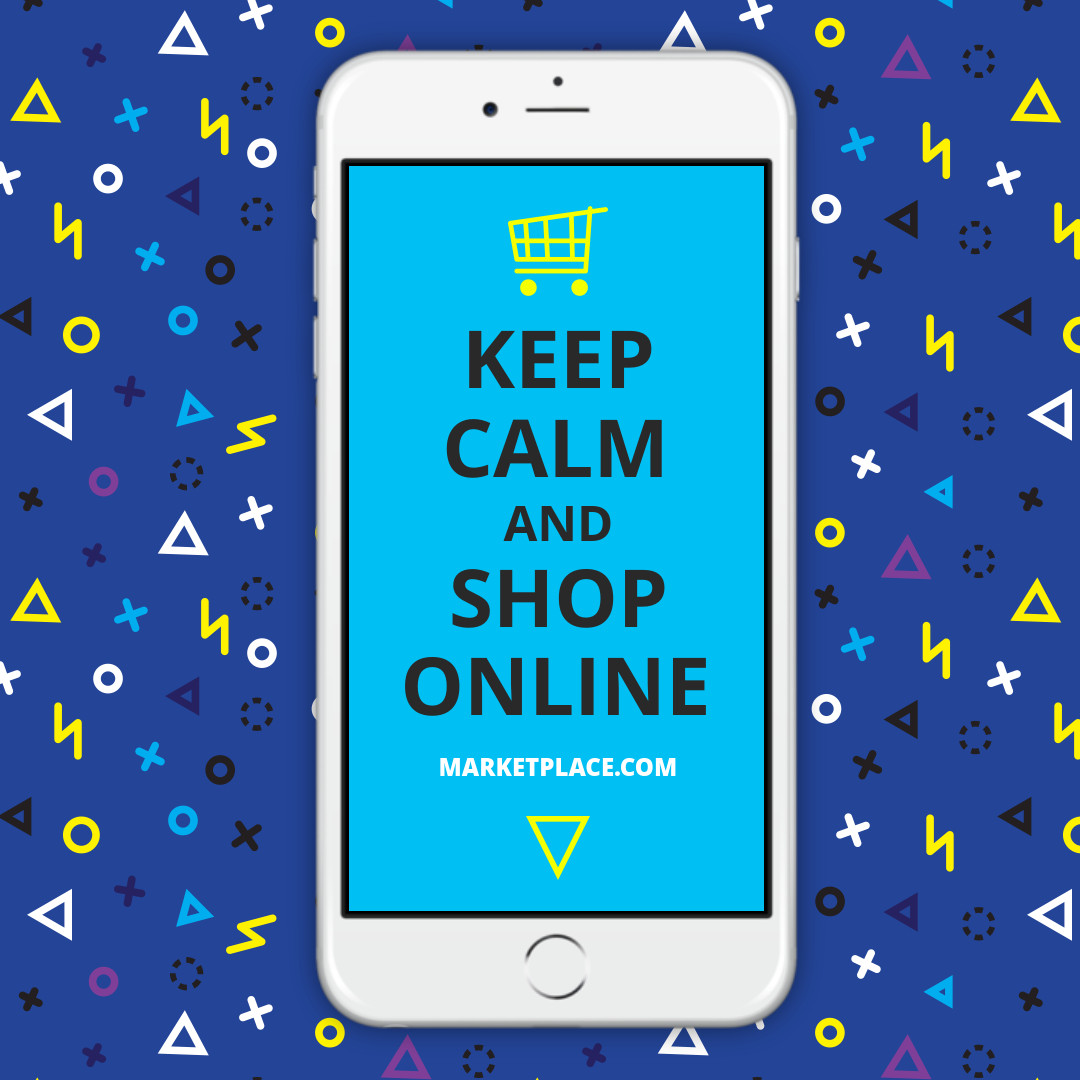 Mobile E-commerce Ads 1080x1080 template preview