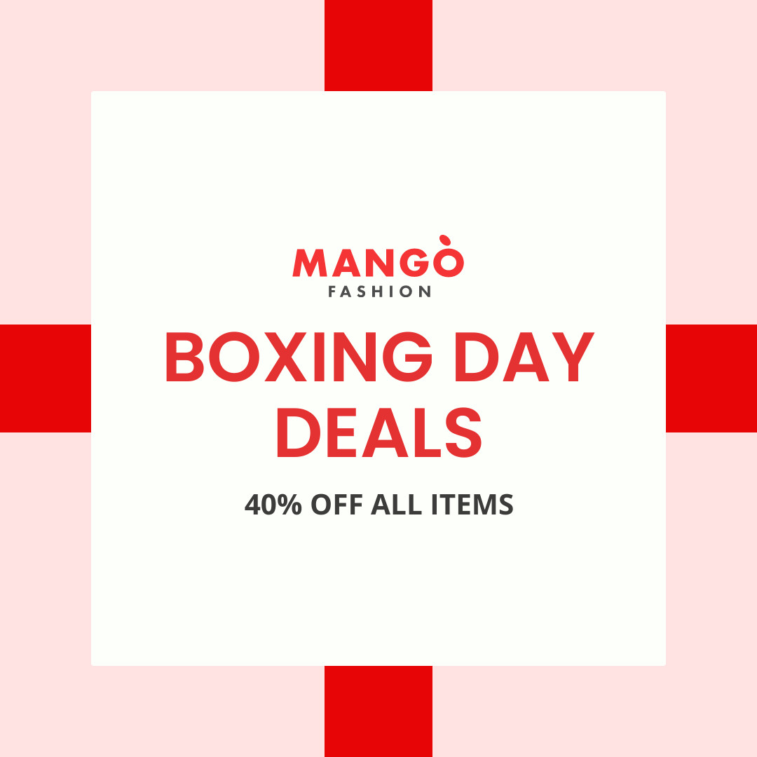Boxing Day Fashion Deals  1080x1080 template