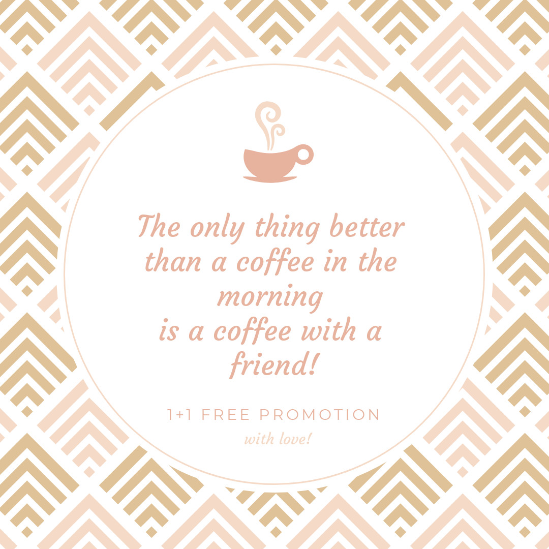 Coffee Shop Promotion 1080x1080 template