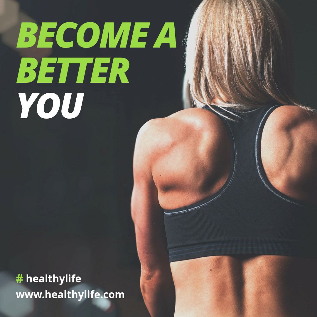 Become the best version of you - sports 1080x1080 template