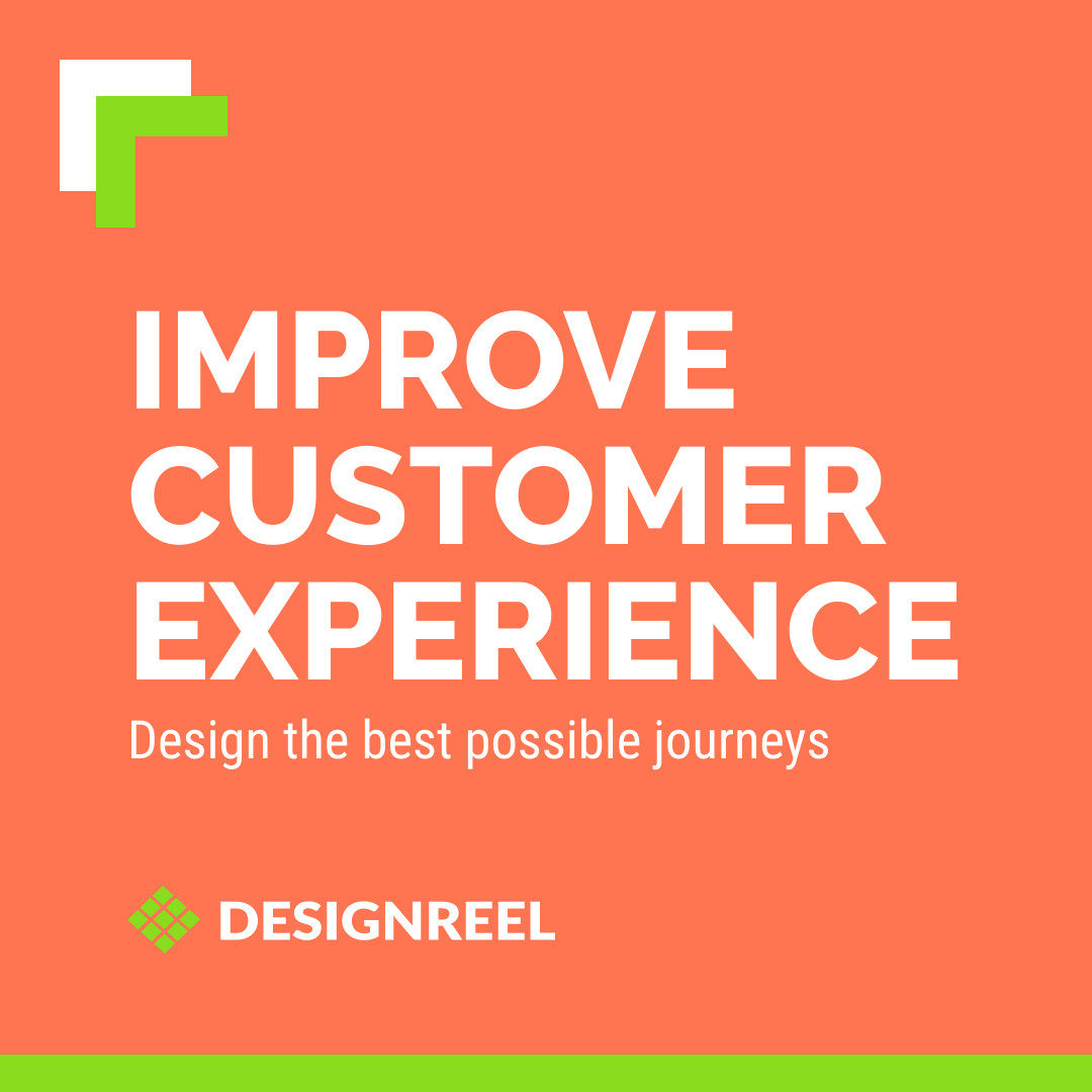 Improve Customer Experience  1080x1080 template