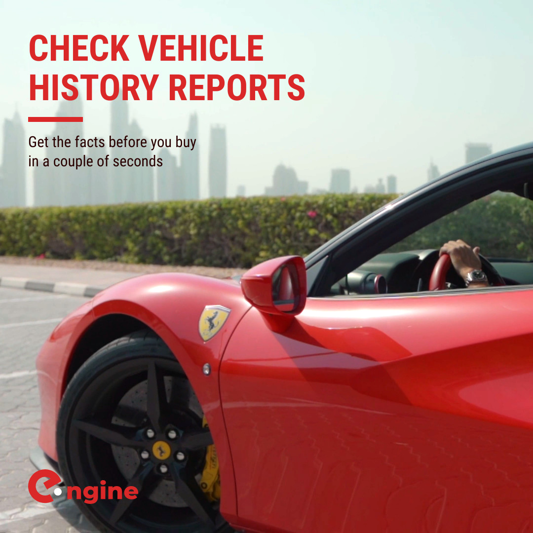 Car Vehicle History Report Video 1080x1080 template