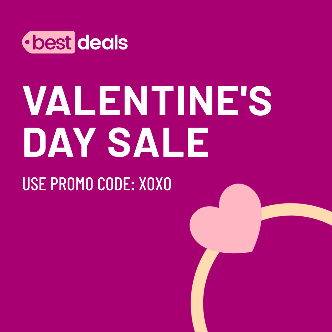 Valentine's Day Sale XOXO 1080x1080 template