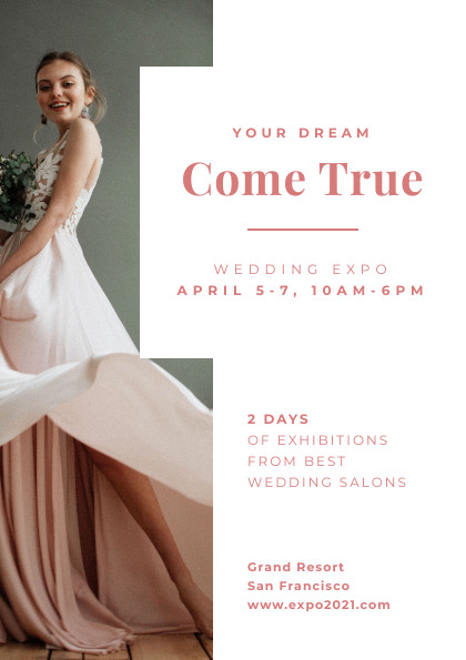 Your Dream Come True – Flyer Template  420x595 template