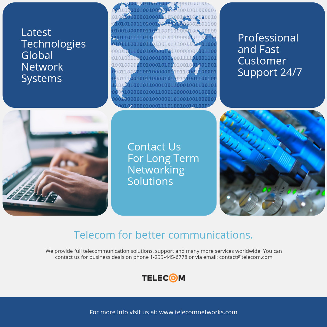 Telecommunications 1080x1080 template