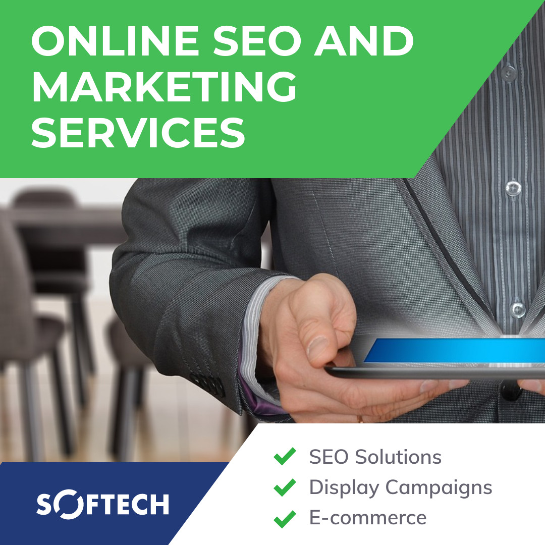Online Seo and Marketing Services 1080x1080 template