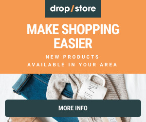 Make Shopping Easier Drop Store 300x250 template